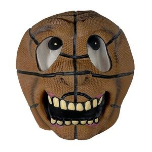Vintage Basketball Mask Halloween Easter Unlimited Mad Balls Scary Halloween